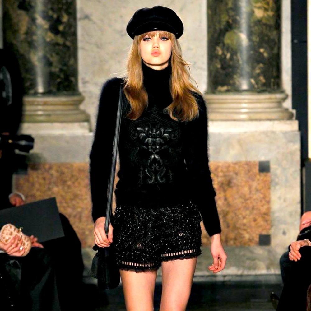 Emilio Pucci Black Cashmere Sweater